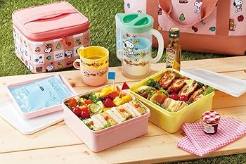 Amazon｜スケーター (skater) 行楽 弁当箱 保冷バッグ付 保冷剤